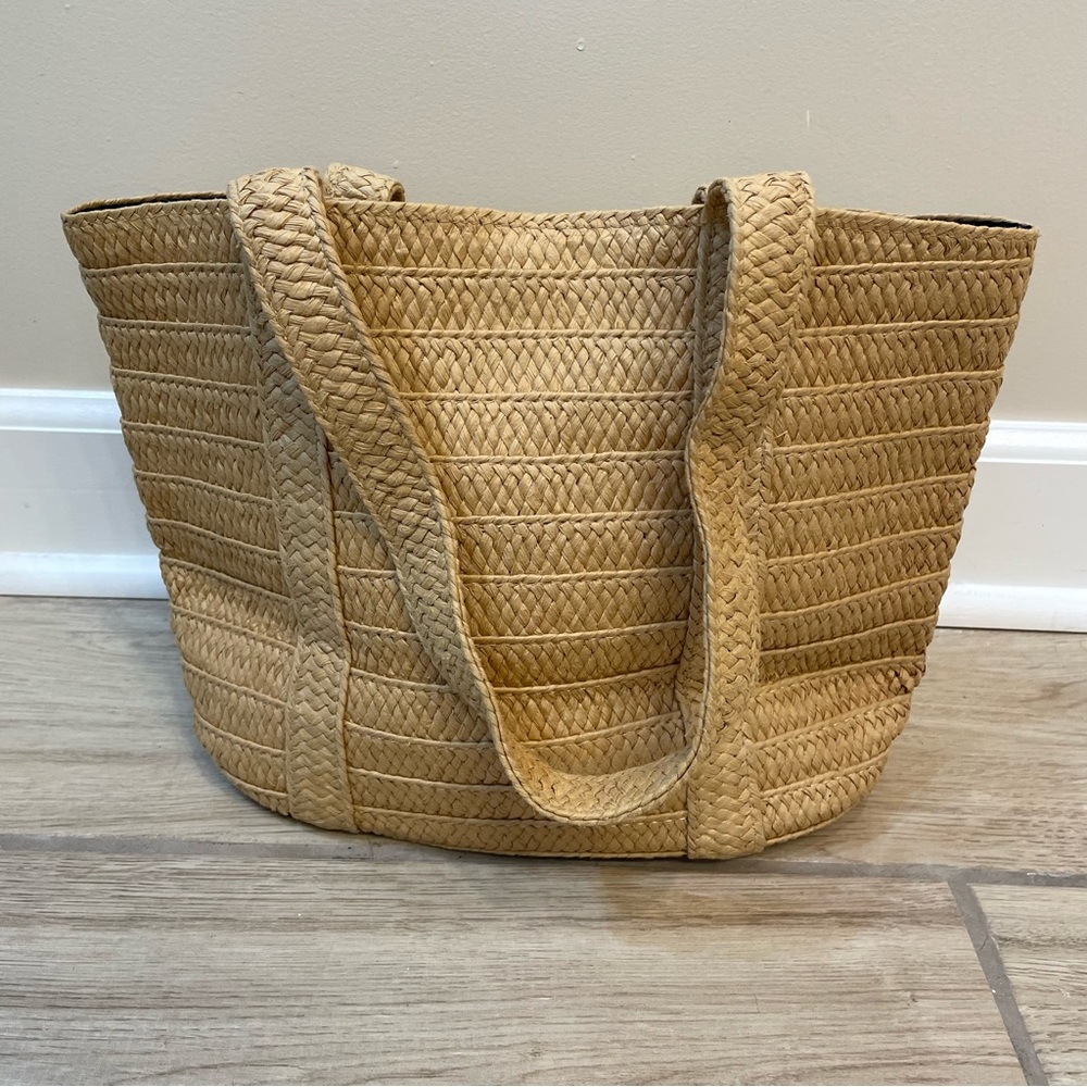 Draper James Everyday Straw Bag